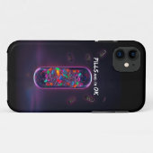 Kleurrijke Pil koele medicatie trendy ontwerp Case-Mate iPhone Case (Achterkant (horizontaal))