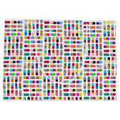 Kleurrijke pillen groot cadeauzakje (Achterkant)