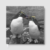 Kleurrijke Pinguïn Gastenboek (Voorkant)