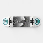 Kleurrijke Pinguïn Persoonlijk Skateboard (Horizontaal)