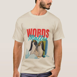 Kleurrijke Pinguïnfamilie Liefde T-shirt