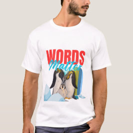 Kleurrijke Pinguïnfamilie Liefde T-shirt