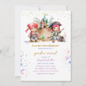 Kleurrijke Piraten Speels Grappig Geslacht Onthull Kaart (Voorkant)