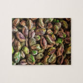 Kleurrijke pistachenoten legpuzzel (Horizontaal)