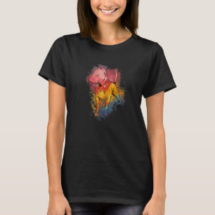 Kleurrijke Pitbull Kleren Voor Pitbull Moeder & Pi T-shirt