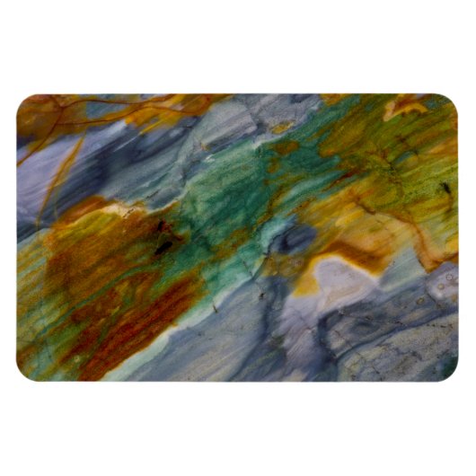 Kleurrijke Piute-jaspis Magneet (Horizontaal)
