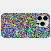 Kleurrijke Pixel Vierkanten Achtergrondpatroon Case-Mate iPhone Case (Achterkant (horizontaal))