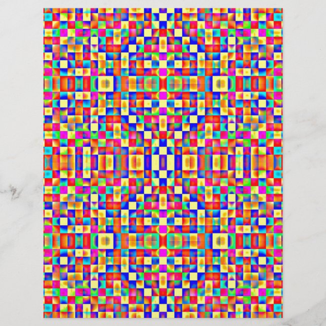 Kleurrijke pixels (Voorkant)