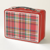 Kleurrijke Plaid Classic gepersonaliseerde Kinder (Achterkant)