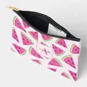 Kleurrijke plakjes watermeloen monogram etui (Open)