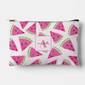 Kleurrijke plakjes watermeloen monogram etui (Voorkant)