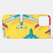 Kleurrijke Planes Sky:  Vliegtuig Case-Mate iPhone Case (Achterkant (horizontaal))