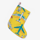 Kleurrijke Planes Sky:  Vliegtuig Kleine Kerstsok (Voorkant (Hangend))