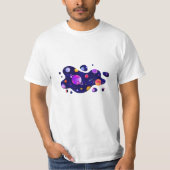 Kleurrijke Planeten T-shirt (Voorkant)