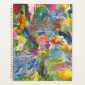 Kleurrijke Planner Esthetische Agenda Boek Organiz (Voorkant)