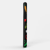 kleurrijke plantaardige pictogrammen Case-Mate iPhone case (Achterkant/rechts)