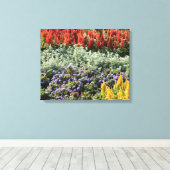 Kleurrijke Planten Foto Afdruk schilderij Canvas Afdruk (Insitu (Houten vloer))