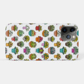 Kleurrijke Planten in Potten Case-Mate iPhone Case (Achterkant (horizontaal))