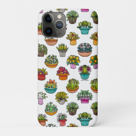 Kleurrijke Planten in Potten Case-Mate iPhone Case