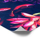 Kleurrijke Planten Poster (Hoek)