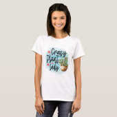 Kleurrijke Plantendame T-shirt (Voorkant volledig)