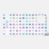 Kleurrijke pleinen voor doedels Case-Mate iPhone case (Achterkant (horizontaal))