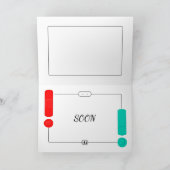 Kleurrijke pleisters kaart om beter te worden (Binnen)