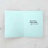 Kleurrijke Plezier, Bloemen Congrats Afstudeerder  Kaart (Binnen)