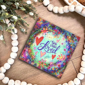 Kleurrijke Plezier U bent Geliefd Valentijn Whimsi Notitiekaartje