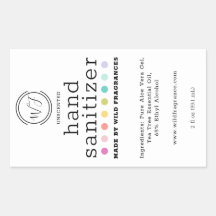 Kleurrijke poka Dot Large Hand Sanitizer Soap