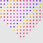 Kleurrijke poka-punten tissuepapier (Detail)