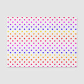 Kleurrijke poka-punten tissuepapier (Voorkant)