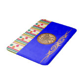 kleurrijke pokadot cirkels badkamer badmat (Gekanteld)