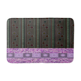 kleurrijke pokadot cirkels badkamer badmat