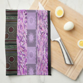 kleurrijke pokadot cirkels keukenhanddoek (Quarter Fold)