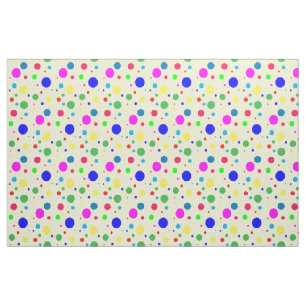Kleurrijke Polka Dot Bubble Balloons Stof