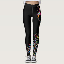 Kleurrijke polka dot pauw