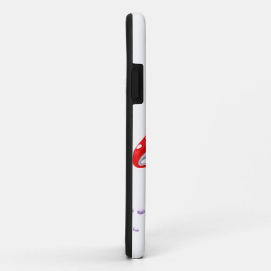 Kleurrijke Polka Dot Waterverf Paddenstoelen Monog Case-Mate iPhone Case (Achterkant/rechts)