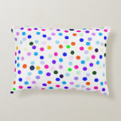 Kleurrijke Polka Dots Accentkussen Accent Kussen (Achterkant)