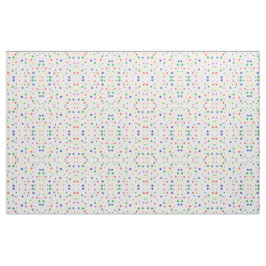Kleurrijke polka dots geometrische patroon stof
