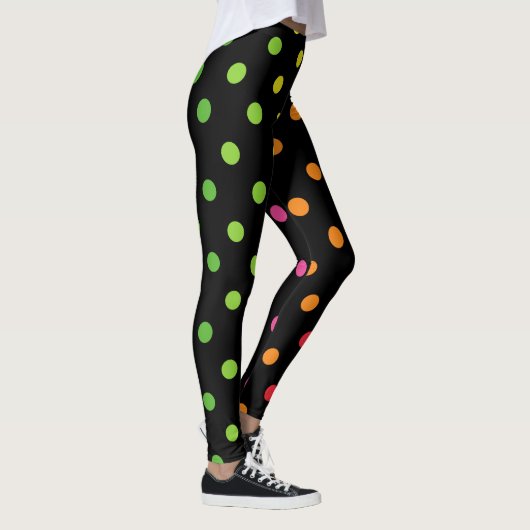 Kleurrijke Polka Leggings (Rechts)