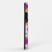 Kleurrijke polka stippen Case-Mate iPhone case (Achterkant/rechts)