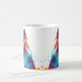 Kleurrijke Pomeranian Dog Pet Coffee Mok, Cup Koffiemok (Center)