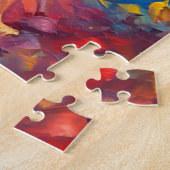 Kleurrijke Pommerse Legpuzzel (Zijkant)