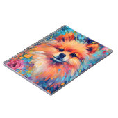 Kleurrijke Pommerse Notitieboek (Linkerzijde)