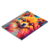 Kleurrijke Pommerse Notitieboek (Linkerzijde)