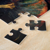 Kleurrijke pompoen decoratieve display Thanksgivin Legpuzzel (Zijkant)