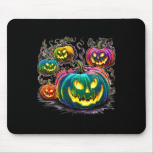 Kleurrijke pompoen geesten Jack O Lantern Hallowee Muismat