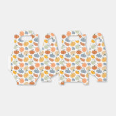 Kleurrijke pompoen pompoen patroon bedankdoosjes (Uitgevouwen)