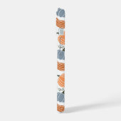 Kleurrijke pompoen pompoen patroon iPhone 15 case (Linkerkant)